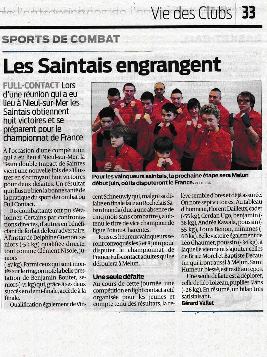 Les Saintais engrangent - Sud Ouest