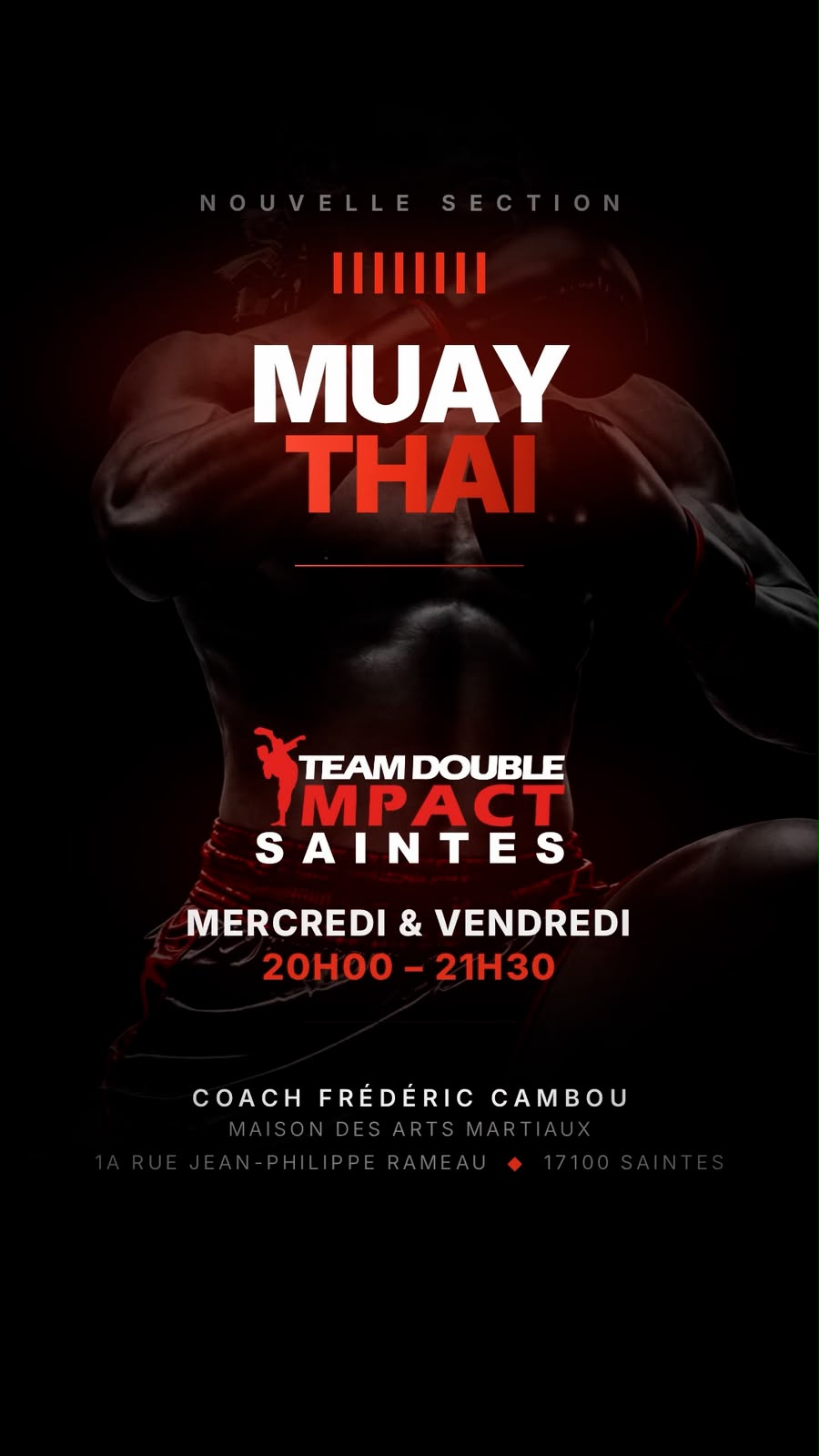 Nouvelle section Muay Thai